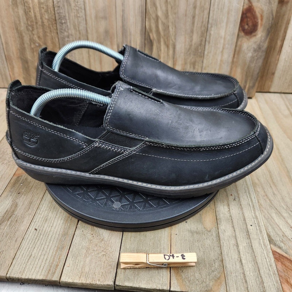 Timberland Earthkeepers Slip On Loafer Shoes Mens size 10.5 Oil Leather - Picture 9 of 9